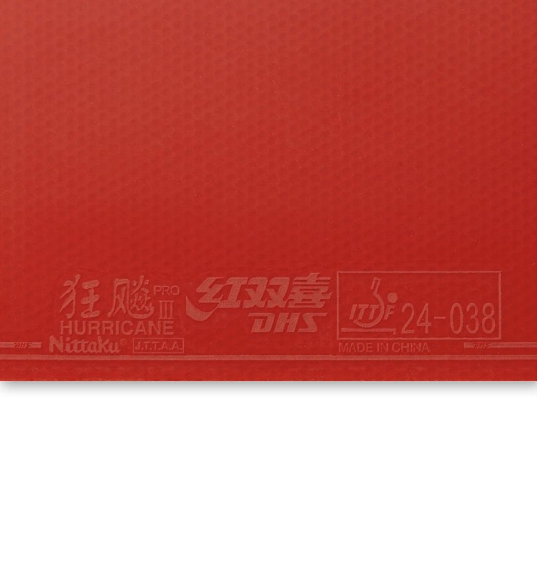Nittaku Hurricane Pro 3 Turbo Orange view 2