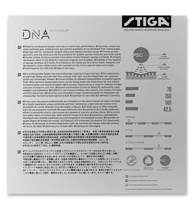 Stiga DNA Platinum S view 2