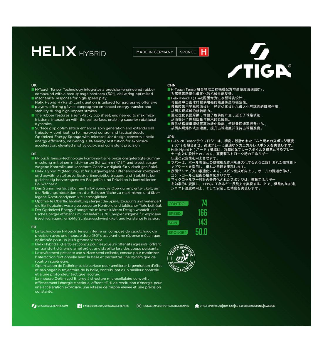 Stiga Helix Hybrid H view 2