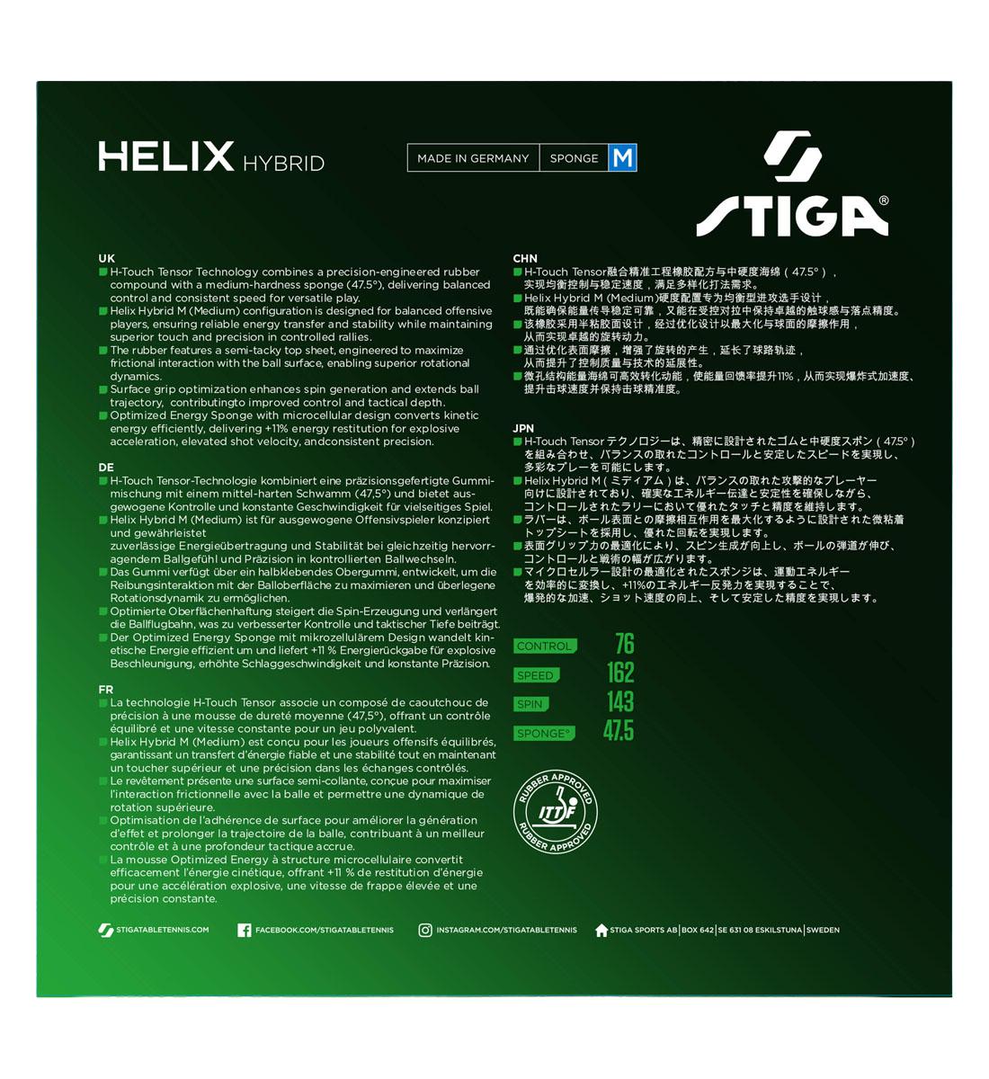 Stiga Helix Hybrid M view 2