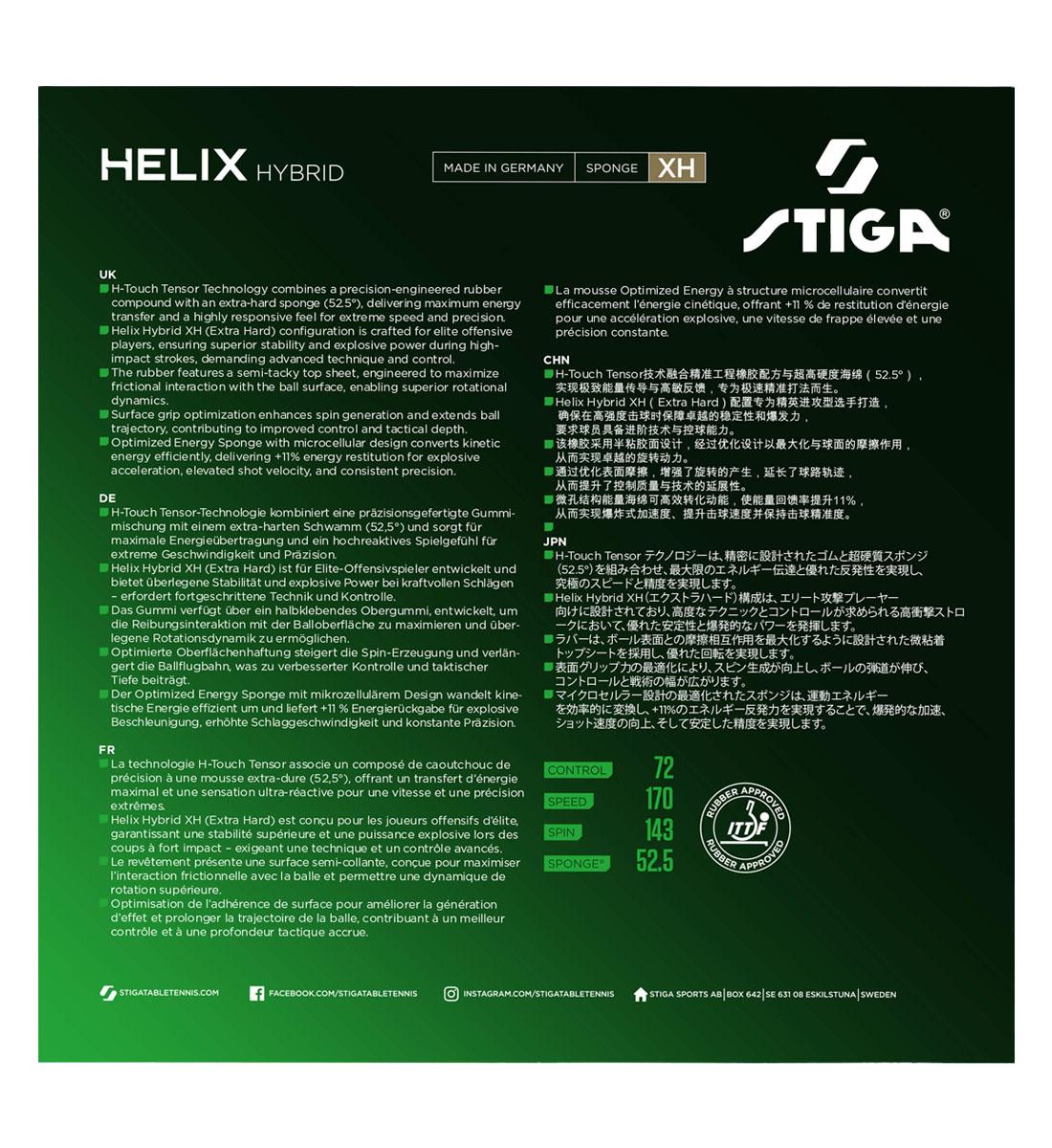 Stiga Helix Hybrid XH view 2