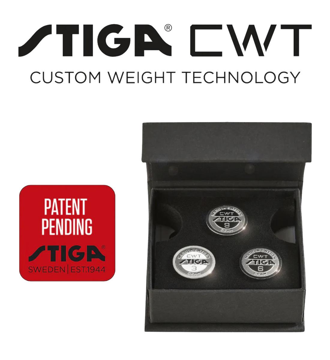 Stiga Cybershape Carbon CWT Penhold view 2