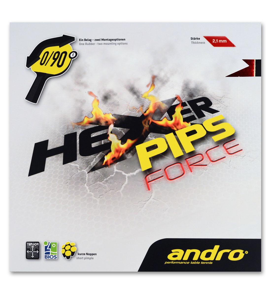 Andro Hexer Pips Force